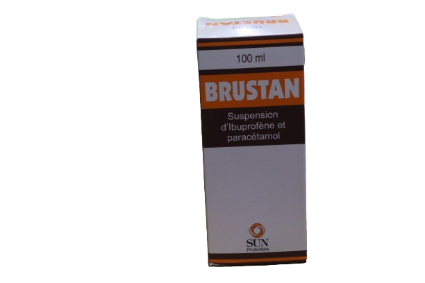 IBUPROFEN PARACETAMOL (BRUSTAN) 100MG /125MG SUSPENSION 100ML