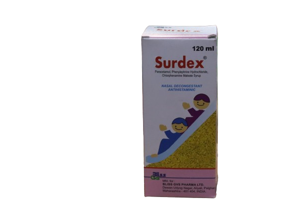 COLD & FLU (SURDEX) SYRUP 120ML