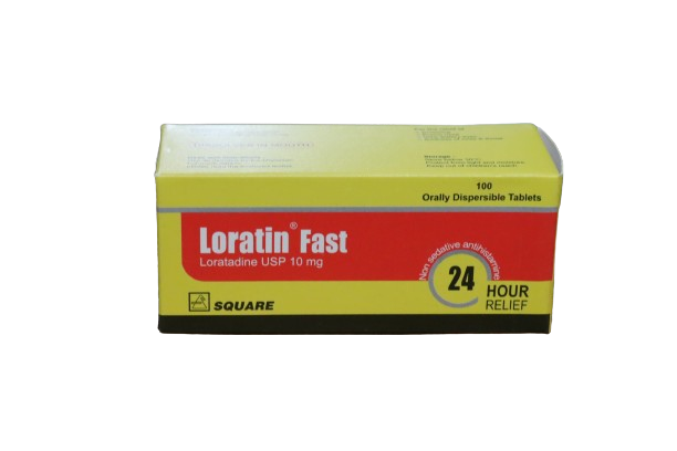 LORATADINE (LORATIN) 10MG TABLETS 100'S