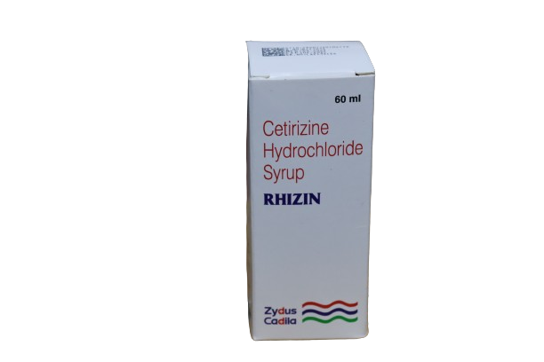 CETRIZINE (RHIZIN) SYRUP 60ML