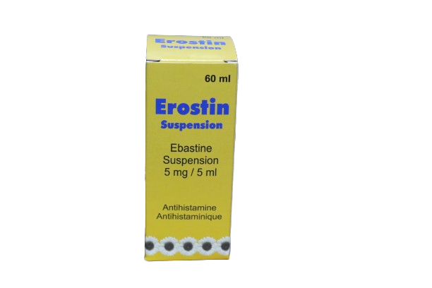 EBASTINE (EROSTIN) 5MG/5ML SUSPENSION 60ML