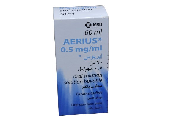 AERIUS SYRUP 60ML