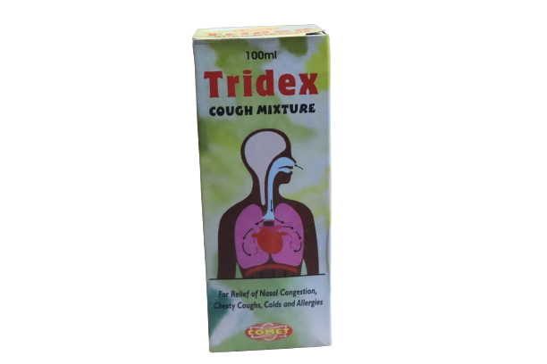 TRIDEX COUGH MIXTURE SYRUP 100ML