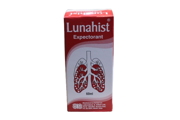 COUGH (LUNAHIST EXPECTORANT) SYRUP 60ML