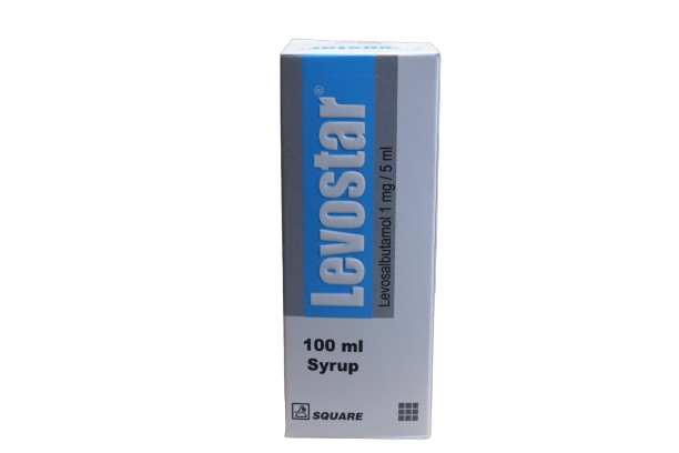 LEVOSALBUTAMOL (LEVOSTAR) SYRUP 100ML