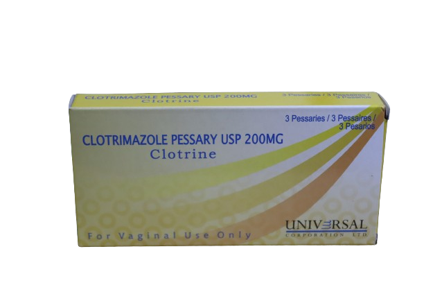 CLOTRIMAZOLE (CLOTRINE) 200MG PESSARIES 3'S