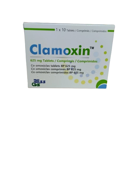 AMOXICLAV (CLAMOXIN) 625MG TABLETS 10'S