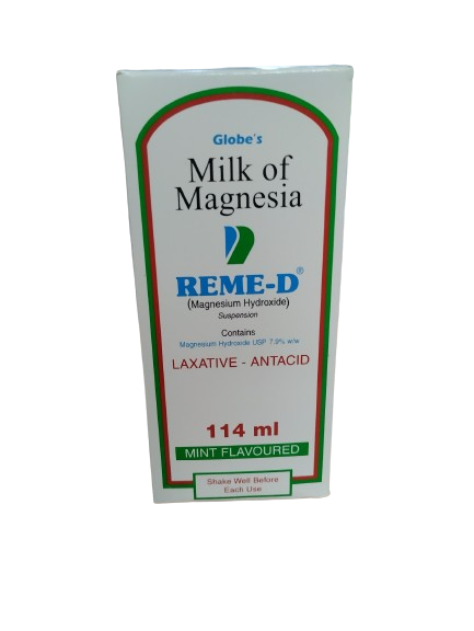 MILK OF MAGNESIA SUSPENSION 114ML