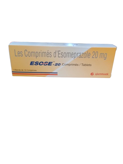 ESOMEPRAZOLE (ESOSE) 20MG TABLETS 30'S