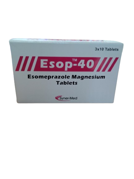 ESOMEPRAZOLE (ESOP-40) 40MG TABLETS 30'S